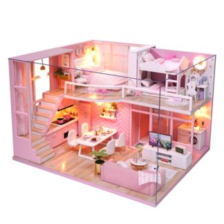 Модель для сборки — двухэтажные апартаменты