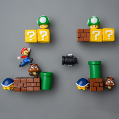 Магнитики на холодильник — фигурки из Супер Марио