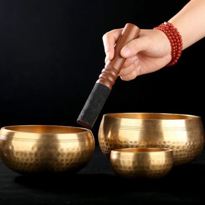 Тибетская «поющая» чаша для медитаций